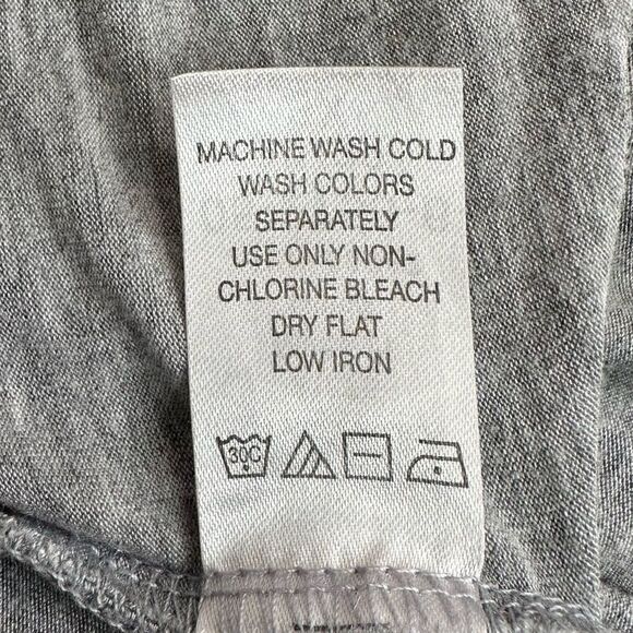 Roaman’s Gray Asymmetrical Knot Front Maxi Dress - Picture 10 of 12